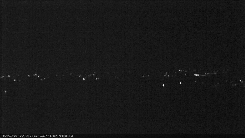 Lake Travis webcam, June 25, 2019 11:05 PM CT