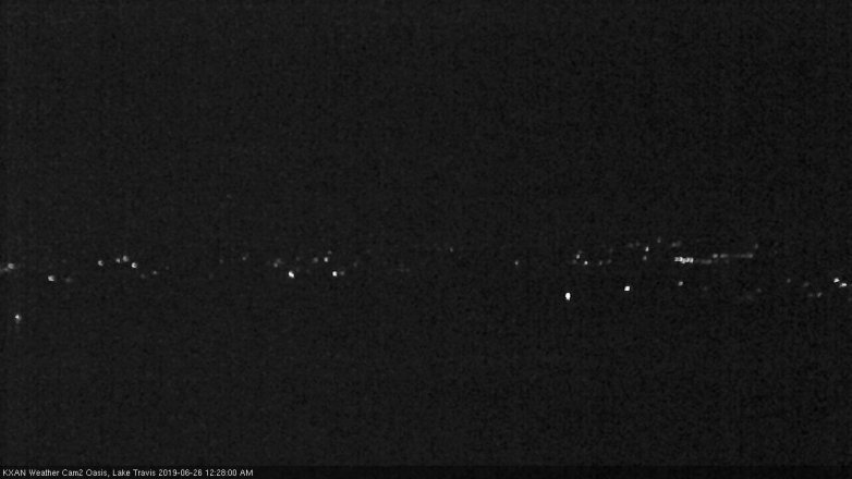 Lake Travis webcam, June 25, 2019 11:30 PM CT