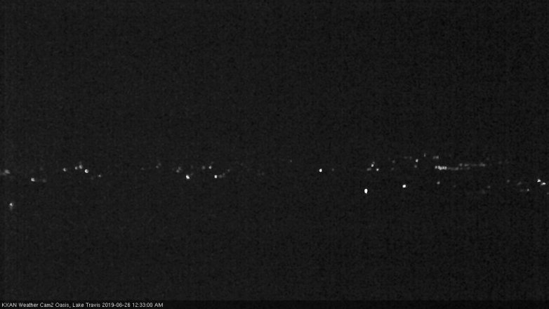 Lake Travis webcam, June 25, 2019 11:35 PM CT