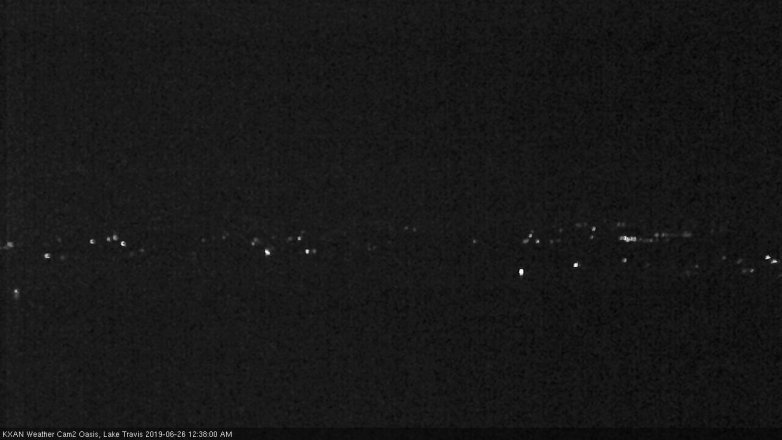 Lake Travis webcam, June 25, 2019 11:40 PM CT