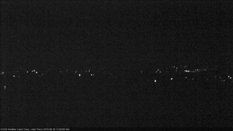 Lake Travis webcam, June 25, 2019 11:50 PM CT