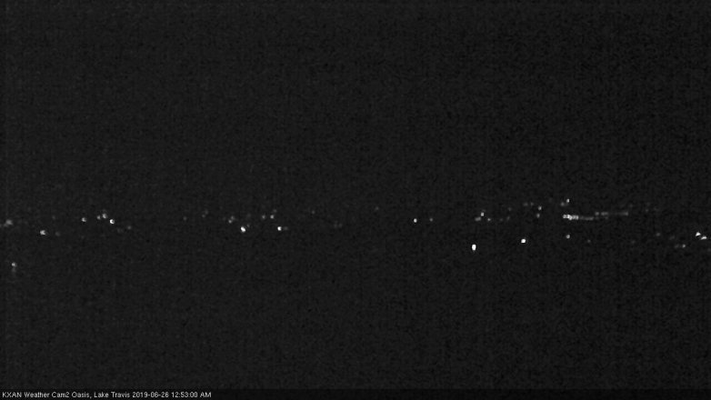 Lake Travis webcam, June 25, 2019 11:55 PM CT