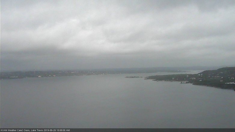 Lake Travis webcam, June 26, 2019 9:10 AM CT