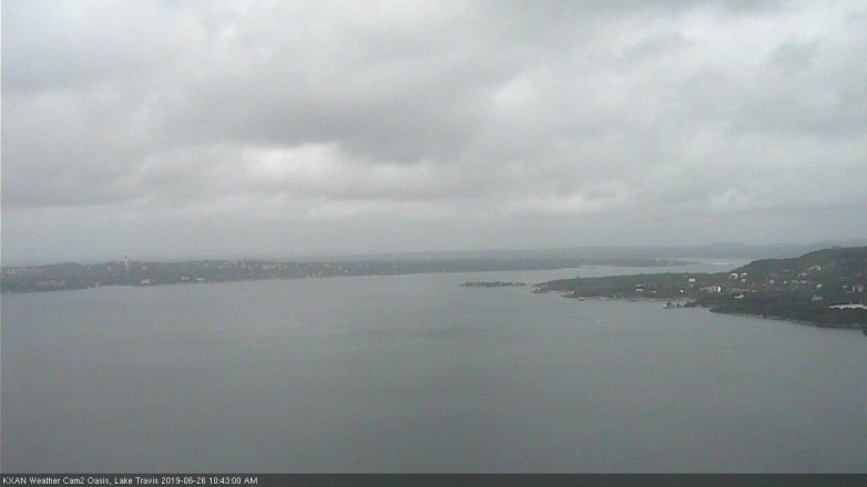 Lake Travis webcam, June 26, 2019 9:45 AM CT