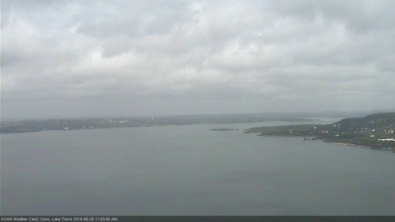 Lake Travis webcam, June 26, 2019 10:05 AM CT