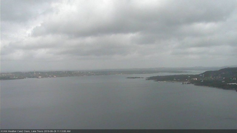 Lake Travis webcam, June 26, 2019 10:15 AM CT