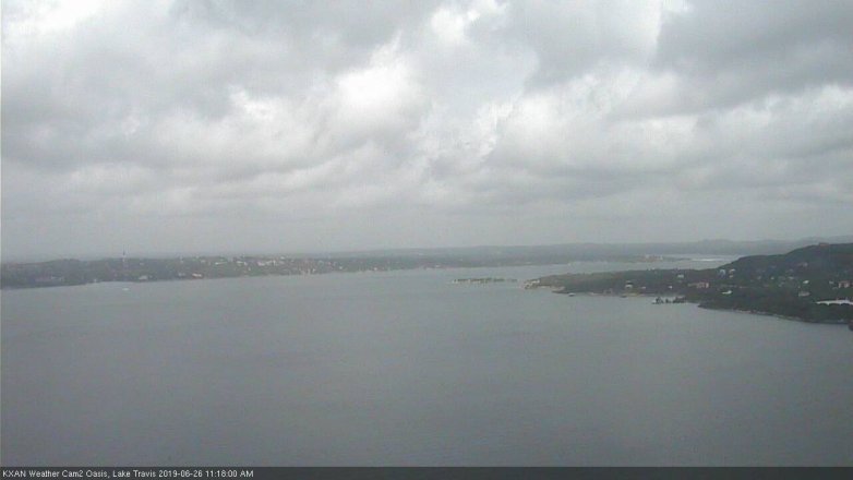 Lake Travis webcam, June 26, 2019 10:20 AM CT