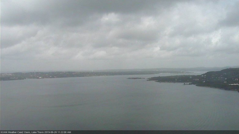Lake Travis webcam, June 26, 2019 10:25 AM CT