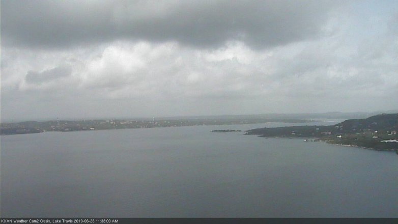 Lake Travis webcam, June 26, 2019 10:35 AM CT