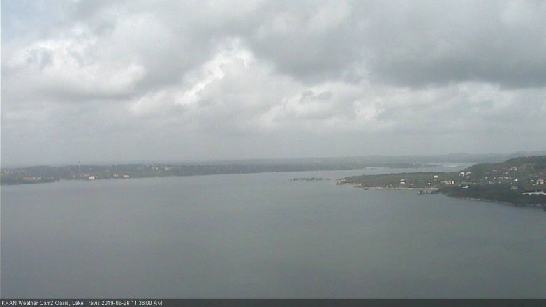Lake Travis webcam, June 26, 2019 10:40 AM CT