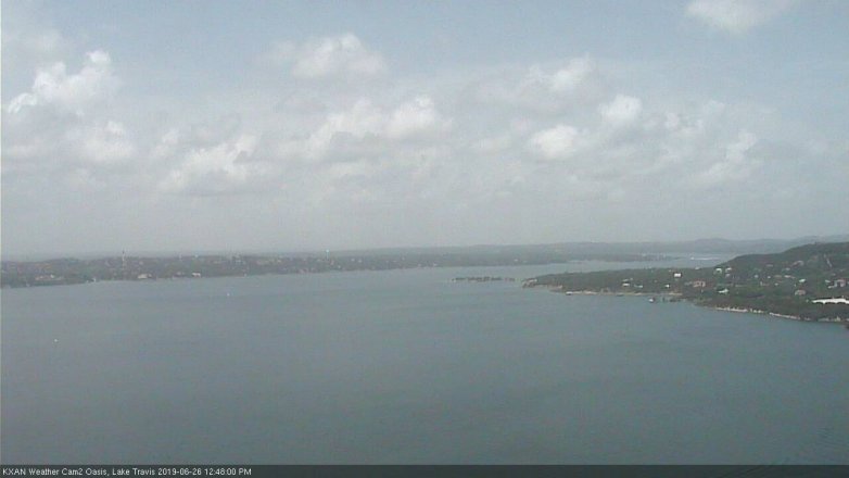 Lake Travis webcam, June 26, 2019 11:50 AM CT