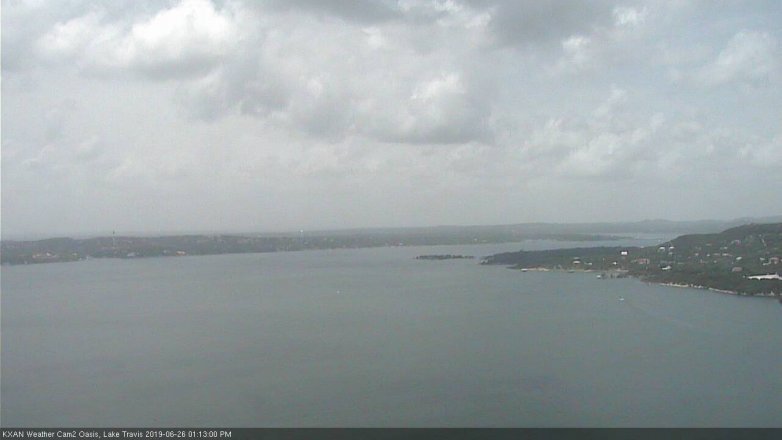 Lake Travis webcam, June 26, 2019 12:15 PM CT