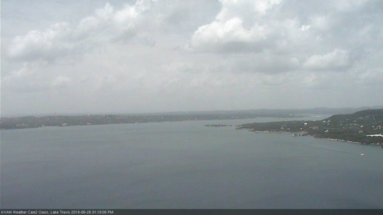 Lake Travis webcam, June 26, 2019 12:20 PM CT