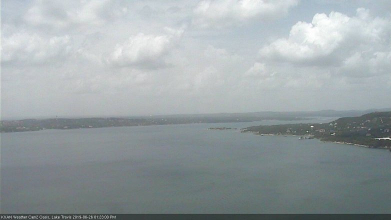 Lake Travis webcam, June 26, 2019 12:25 PM CT