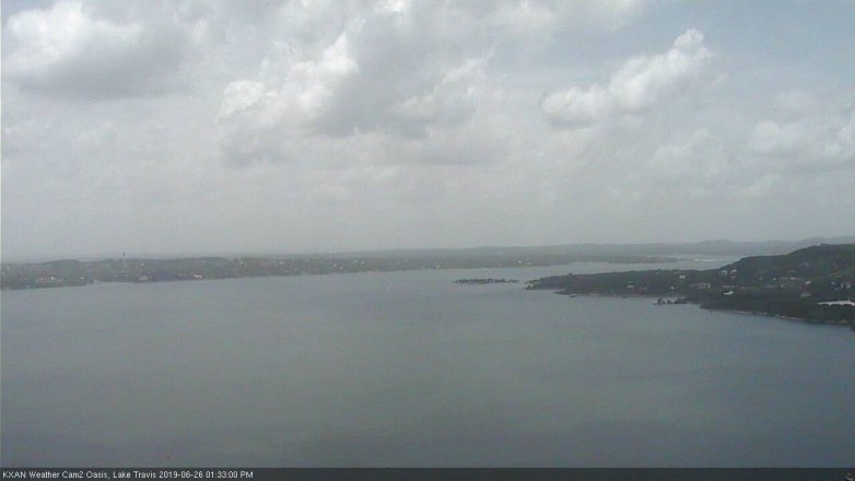 Lake Travis webcam, June 26, 2019 12:35 PM CT