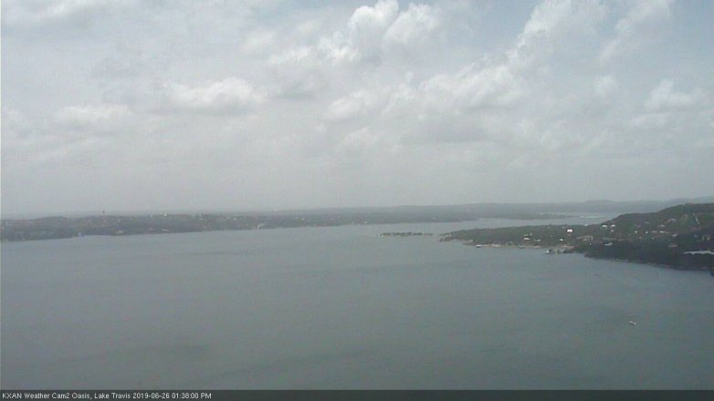 Lake Travis webcam, June 26, 2019 12:40 PM CT