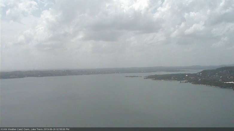 Lake Travis webcam, June 26, 2019 2:00 PM CT