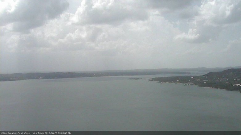 Lake Travis webcam, June 26, 2019 2:30 PM CT