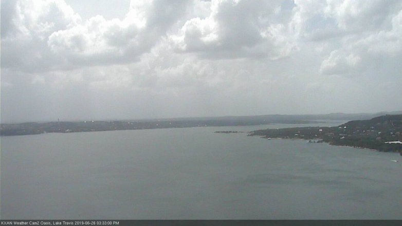 Lake Travis webcam, June 26, 2019 2:35 PM CT