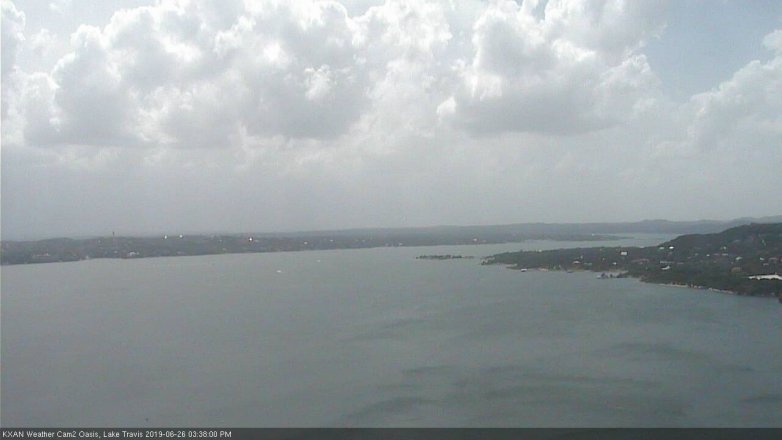 Lake Travis webcam, June 26, 2019 2:40 PM CT