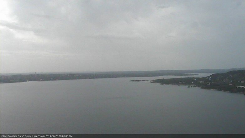 Lake Travis webcam, June 26, 2019 4:05 PM CT