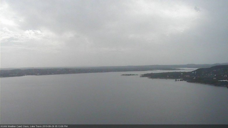 Lake Travis webcam, June 26, 2019 4:15 PM CT