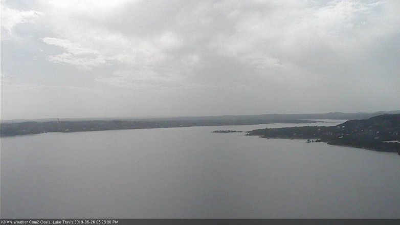 Lake Travis webcam, June 26, 2019 4:30 PM CT