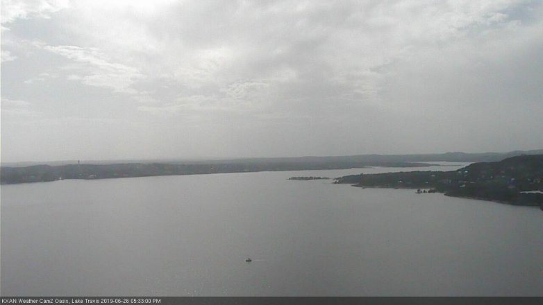 Lake Travis webcam, June 26, 2019 4:35 PM CT