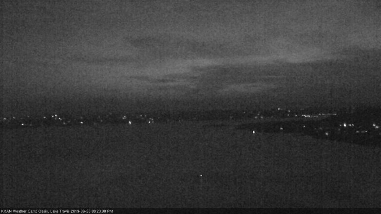 Lake Travis webcam, June 26, 2019 8:25 PM CT