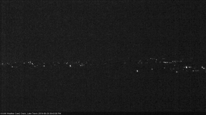 Lake Travis webcam, June 26, 2019 8:45 PM CT
