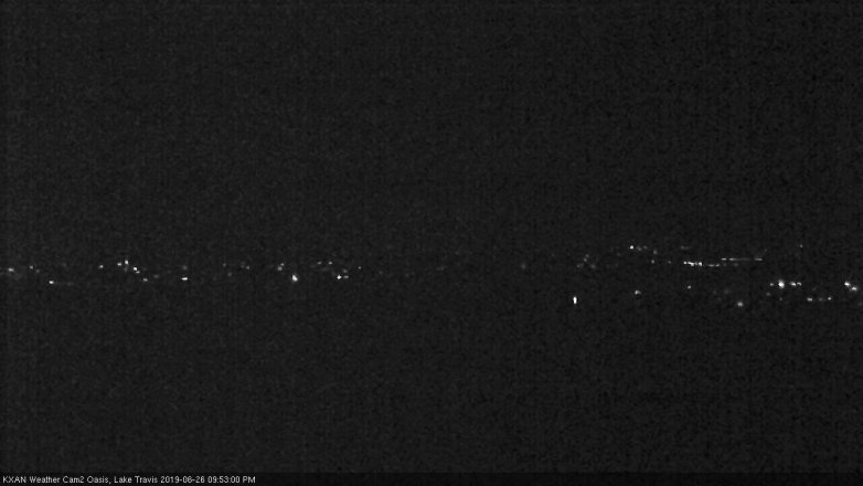 Lake Travis webcam, June 26, 2019 8:55 PM CT