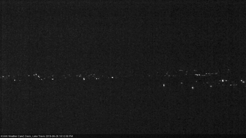 Lake Travis webcam, June 26, 2019 9:15 PM CT