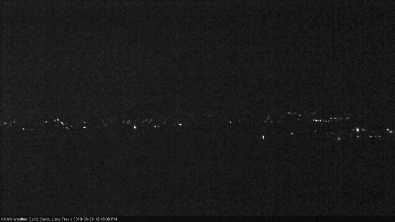 Lake Travis webcam, June 26, 2019 9:20 PM CT