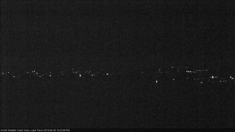 Lake Travis webcam, June 26, 2019 9:25 PM CT