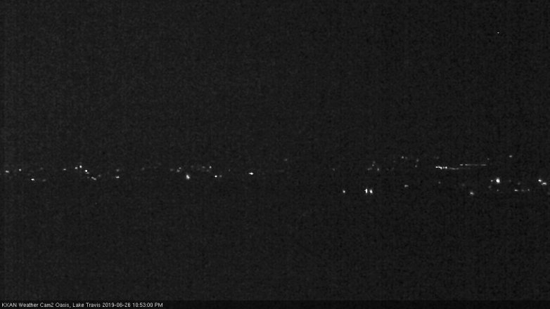 Lake Travis webcam, June 26, 2019 9:55 PM CT