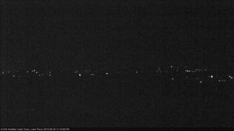 Lake Travis webcam, June 26, 2019 10:20 PM CT