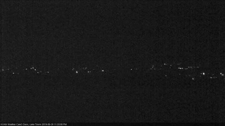 Lake Travis webcam, June 26, 2019 10:35 PM CT