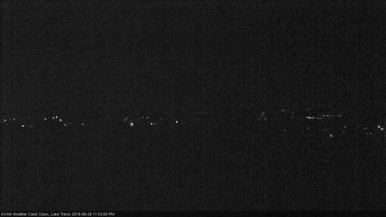 Lake Travis webcam, June 26, 2019 10:55 PM CT