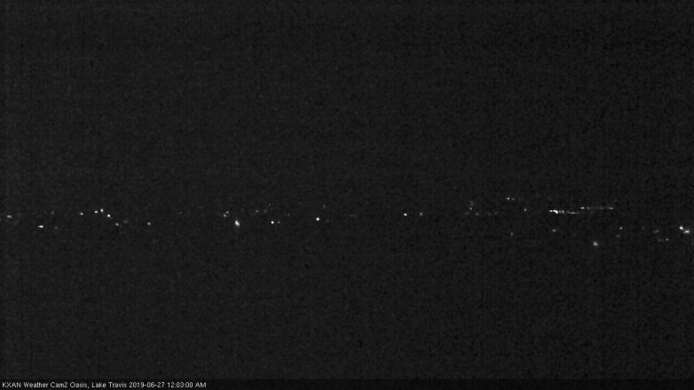 Lake Travis webcam, June 26, 2019 11:05 PM CT