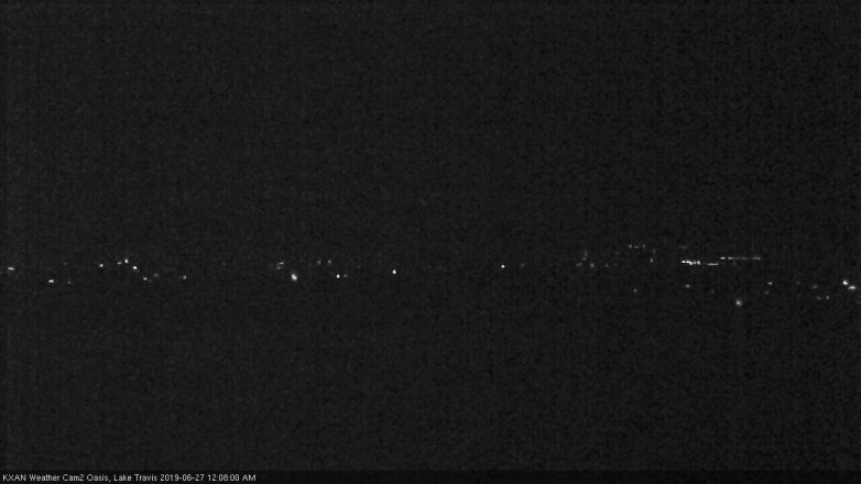 Lake Travis webcam, June 26, 2019 11:10 PM CT