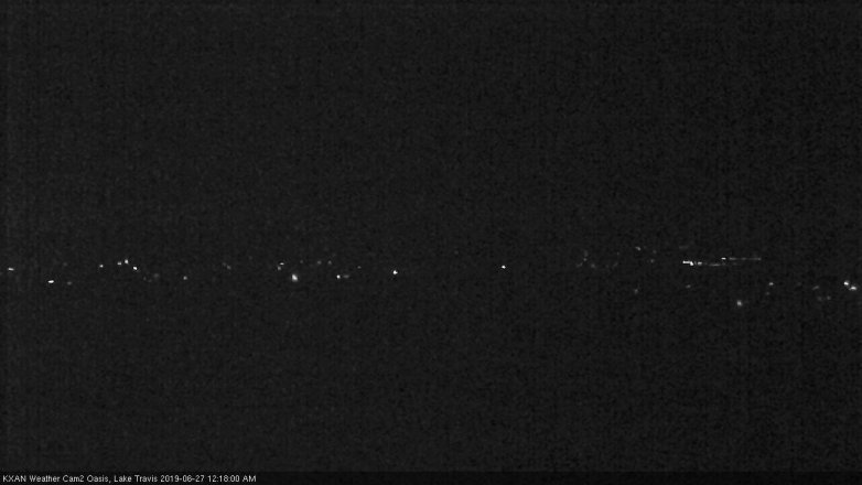 Lake Travis webcam, June 26, 2019 11:20 PM CT