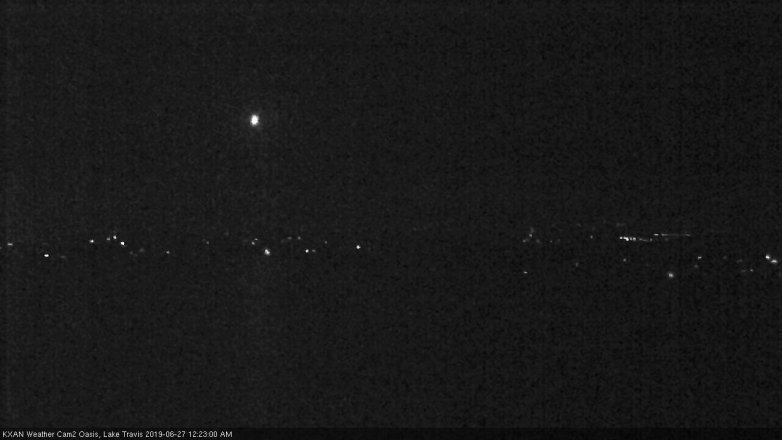 Lake Travis webcam, June 26, 2019 11:25 PM CT