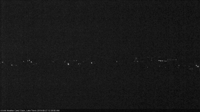 Lake Travis webcam, June 26, 2019 11:40 PM CT
