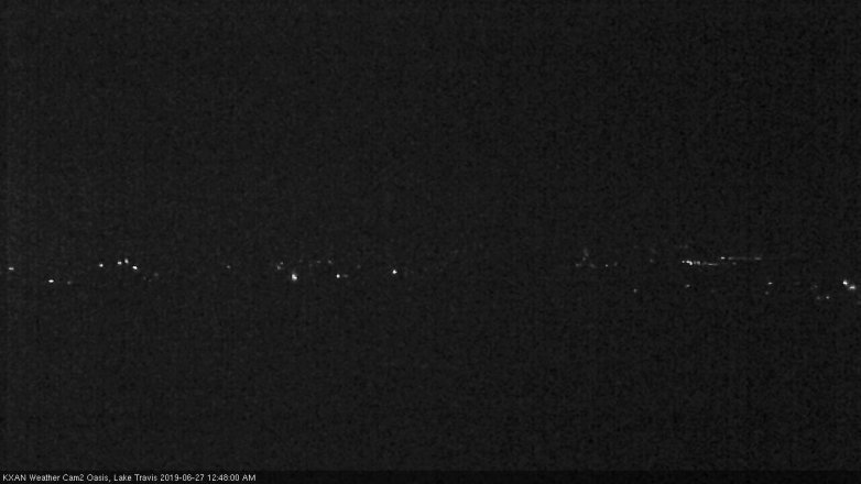 Lake Travis webcam, June 26, 2019 11:50 PM CT