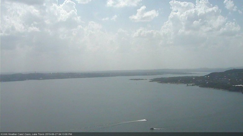 Lake Travis webcam, June 27, 2019 3:15 PM CT
