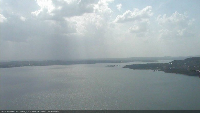Lake Travis webcam, June 27, 2019 3:45 PM CT