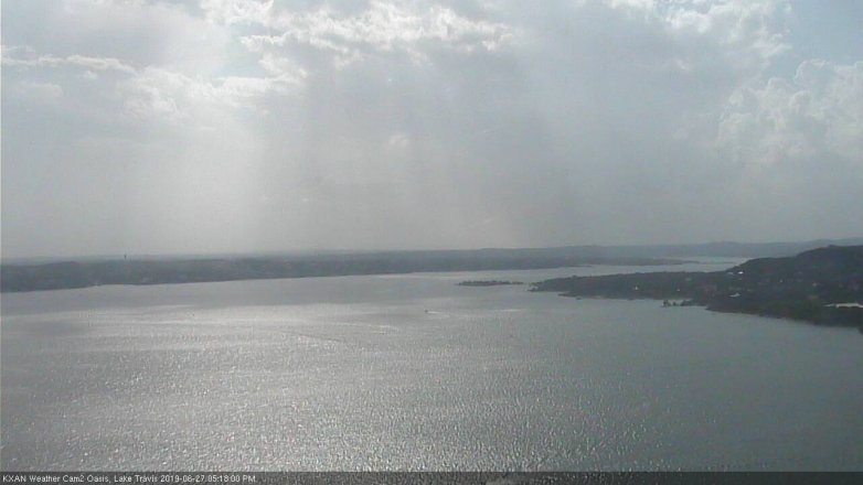 Lake Travis webcam, June 27, 2019 4:20 PM CT