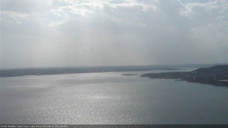 Lake Travis webcam, June 27, 2019 4:25 PM CT