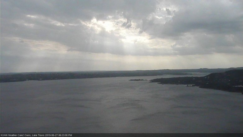 Lake Travis webcam, June 27, 2019 5:25 PM CT