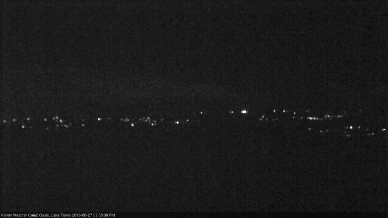 Lake Travis webcam, June 27, 2019 8:40 PM CT